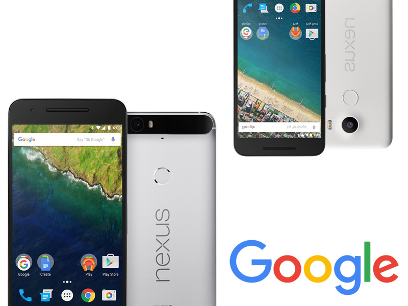 Google anuncia os novos Nexus 6P e Nexus 5X